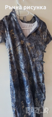 Оригинална китайска рокля ХС, снимка 5 - Рокли - 51689120