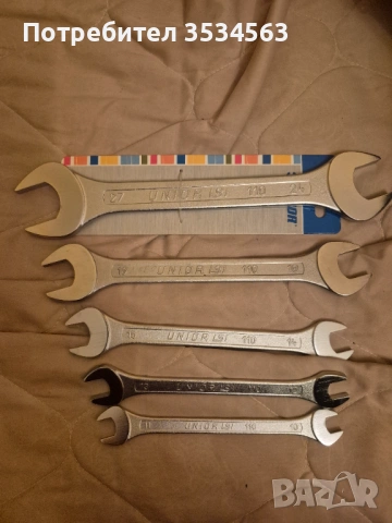 Unior нови ключове, снимка 2 - Ключове - 53504605