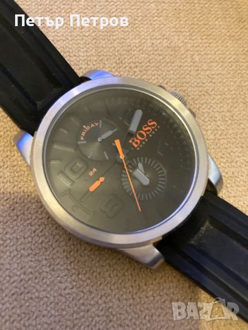 BOSS HB.298.1.14.2960 Water Resistant 5 ATM 50meters БЕЗУПРЕЧНО ТОП СЪСТОЯНИЕ!, снимка 12 - Мъжки - 40647176