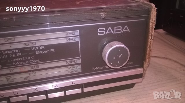 saba meersburg stereo automatic h me-h-внос швеицария, снимка 10 - Ресийвъри, усилватели, смесителни пултове - 27410244