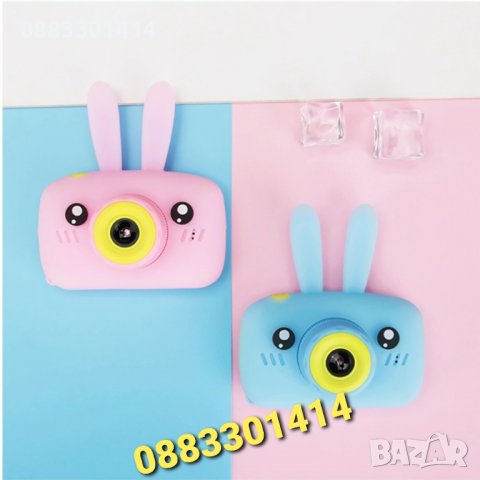 Дигитален Детски фотоапарат Зайче HD, Снимки и видео, снимка 4 - Други - 38298142