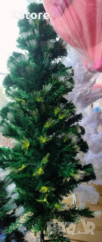 Коледна елха с вградени светлини - магията на Коледа - 150см, снимка 7 - Декорация за дома - 52443523