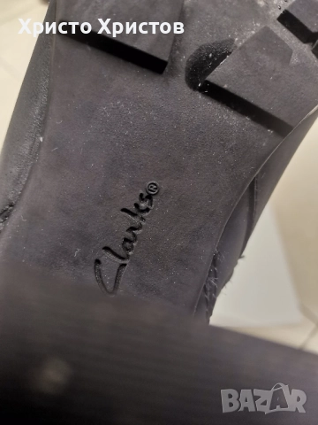 Дамски боти Clarks Размер 39.5, снимка 7 - Дамски боти - 52525398