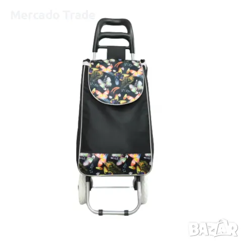 Пазарска количка Mercado Trade, 31366, Текстил, Различни цветове, снимка 2 - Куфари - 48370137