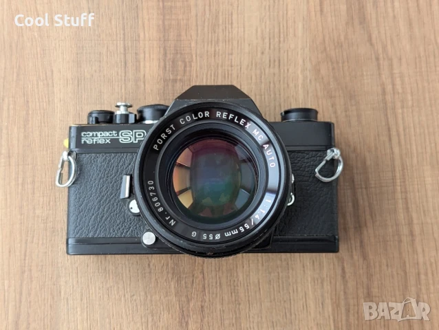 Фотоапарат Porst Compact Reflex SP и обектив PORST COLOR REFLEX MC AUTO 1:14/55mm Ø55 G, снимка 2 - Фотоапарати - 51164028