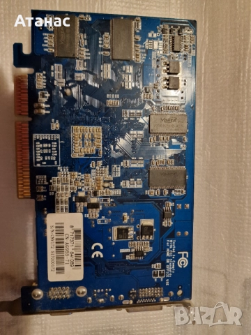 ATI 9600 256MB DDR 128bit PNY + подарък ATI 9550 CANYON CN-AG955-71, снимка 13 - Видеокарти - 51690401