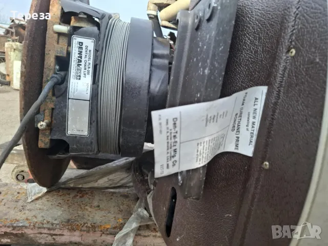 Ретро кожен зъболекърски стол с хидравлика бръснарски стол, снимка 4 - Столове - 48423548