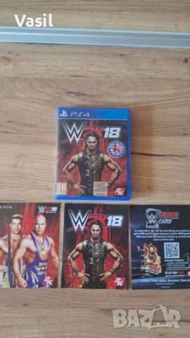 WWE 2K18 🎮 Продавам игри за Sony PlayStation 4 – различни жанрове и заглавия 🎮  