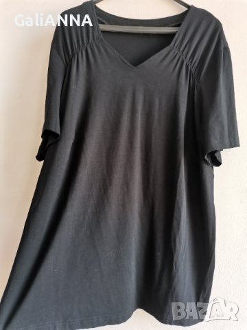 СТРАХОТНА ТУНИКА В ЧЕРНО 2XL, снимка 5 - Туники - 40456215