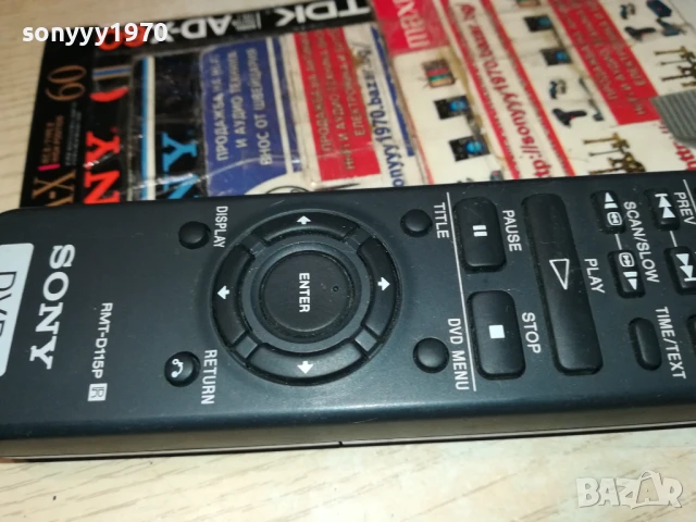 SONY RMT-D115P REMOTE CONTROL-ВНОС SWISS 1506250836, снимка 15 - Дистанционни - 50669827