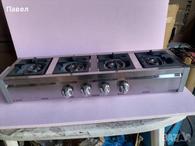 Професионален газов котлон 4-ка защита СЕ, снимка 8 - Обзавеждане на кухня - 51732695