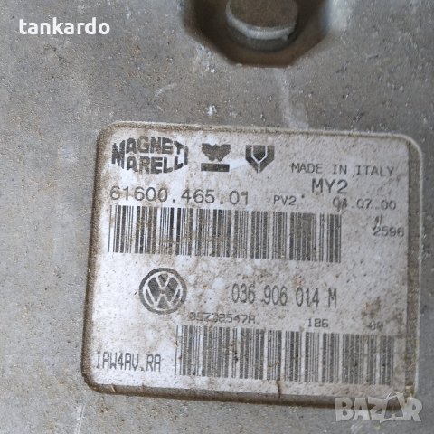 Двигателен компютър ECU за VW Golf 4 036906014M 6160039408, снимка 1 - Части - 43824271