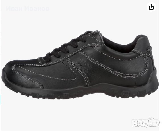 Кожени  обувки Ecco Neobasic GTX Gore-tex  номер 42 , снимка 1 - Ежедневни обувки - 43793190