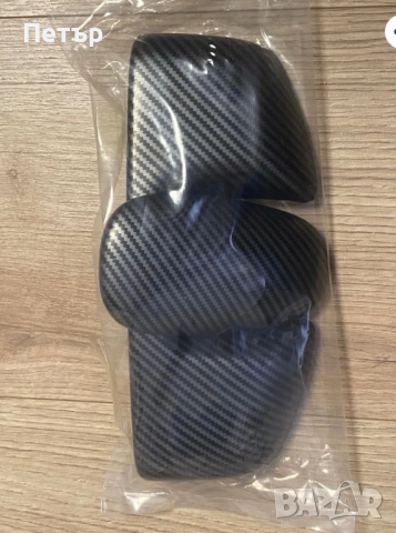 Карбонови капаци за централна конзола S-class W221, снимка 3 - Аксесоари и консумативи - 52913418