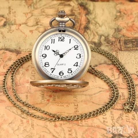 Нов джобен часовник индианец вожд пера племе дивия запад , снимка 8 - Антикварни и старинни предмети - 33680518