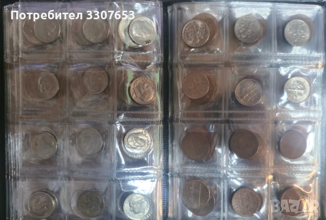 монети САЩ 120 бр, снимка 6 - Нумизматика и бонистика - 50794245