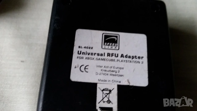 Speedlink Universal RFU Adapter Game Cube Xbox PlayStation, снимка 4 - Аксесоари - 53465107
