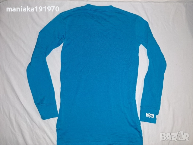 Mons Royale (S) 2 броя мъжки термо блузи мерино 100% Merino Wool , снимка 12 - Спортни дрехи, екипи - 48202842