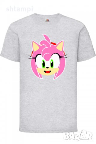 Детска тениска SONIC AMY,Соник,Игра,Изненада,Подарък,Празник,Повод, снимка 6 - Детски тениски и потници - 37435198