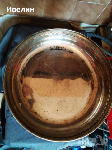 стара посребрена купа,фруктиера арт деко, снимка 3 - Антикварни и старинни предмети - 26327167