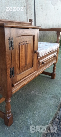 Пейка телефонна-Рустик, снимка 6 - Дивани и мека мебел - 52276286