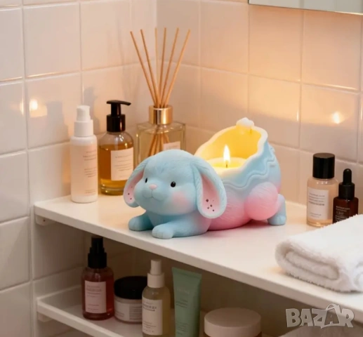 Молд кашпа заек, снимка 6 - Форми - 53039735