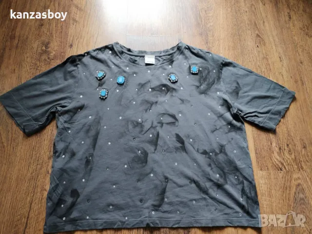 pinko - страхотна дамска тениска КАТО НОВА С, снимка 6 - Тениски - 49639028