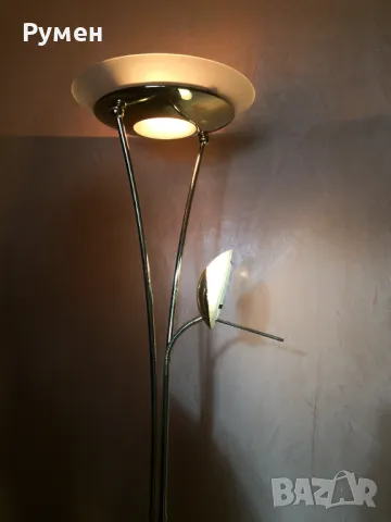 Месинг подова лампа, снимка 2 - Лампиони - 50410119