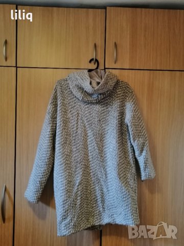 Страхотно италианско вълнено палто като ново, снимка 2 - Палта, манта - 34943903