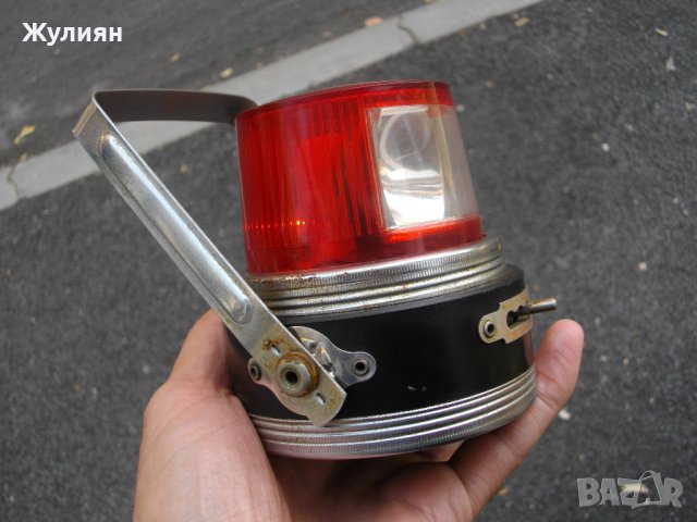 СИГНАЛНА АВАРИЙНА ЛАМПА ФЕНЕР ПРОЖЕКТОР СССР, снимка 8 - Антикварни и старинни предмети - 37838031