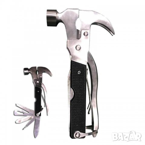 Мултифункционален инструмент чук-клещи 14 в 1, снимка 5 - Клещи - 33262528