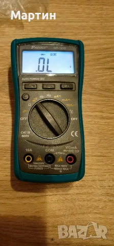 Продавам Proskit MT-1232 Digital Multimeter, снимка 2 - Друга електроника - 52655275