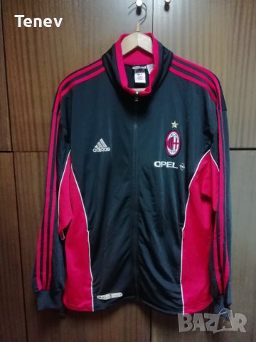 AC Milan 1999/2000 Adidas Vintage оригинален анцуг комплект долнище + горнище Милан Адидас Opel, снимка 3 - Спортни дрехи, екипи - 43090540
