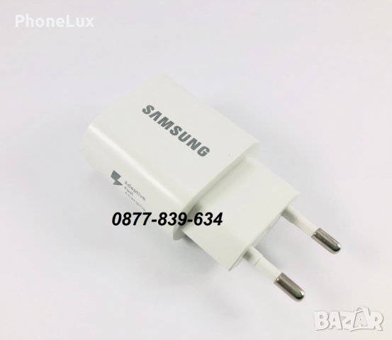 Оригинално Samsung Зярядно с кабел за MicroUSB Galaxy s6 s7 Note, снимка 3 - Оригинални зарядни - 26889429
