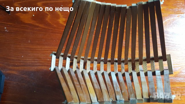 битов дървен салфетник, снимка 2 - Други ценни предмети - 26698667