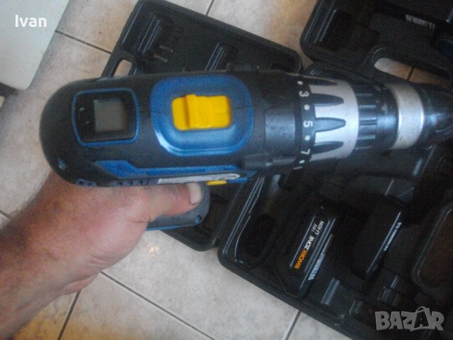 18V/14,4V-Li-ion винтоверт-Workzone/Power Plus/12V-Винтоверт/Фенер/Отвертка-Австрия/Германия, снимка 9 - Винтоверти - 37388466