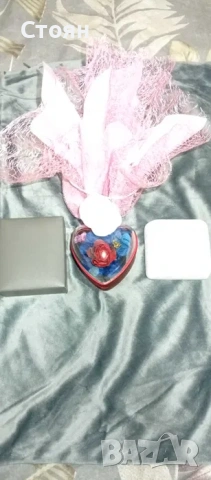 Сребърно колие сърце Priscilla+гривна сърце Love Annunziata+ пръстен!!, снимка 6 - Пръстени - 53276061