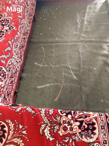 Килим зелен