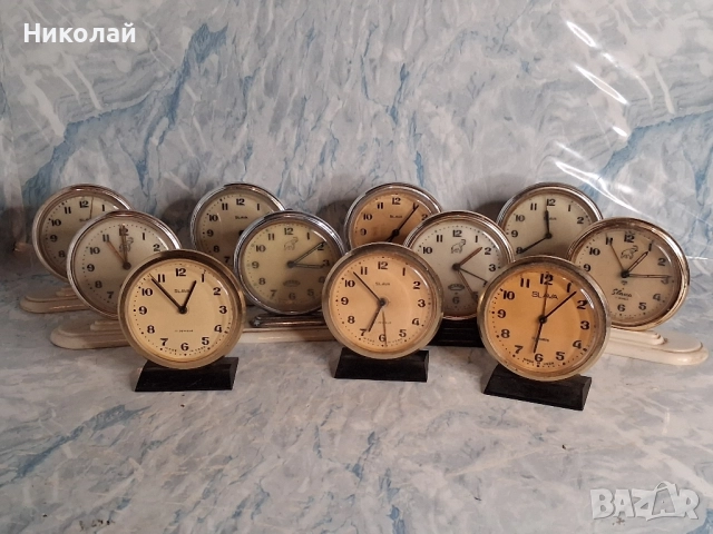 Настолен Часовник Будилник Слава Дружба