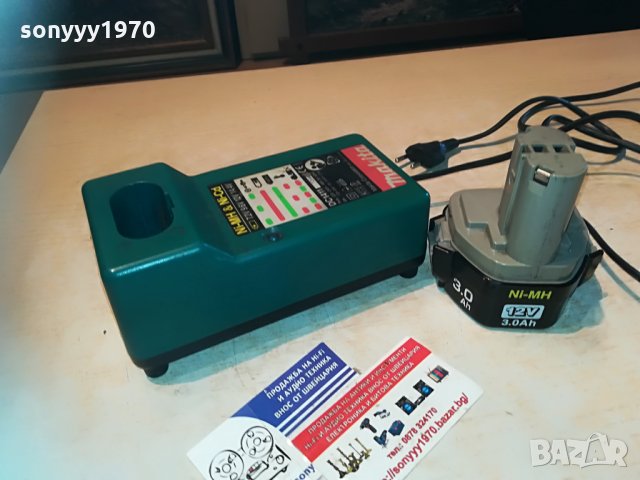 makita charger+battery внос england 1306211028, снимка 4 - Винтоверти - 33197664