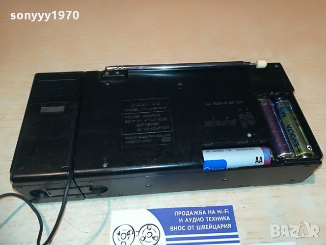 sanyo m-s200f stereo-made in japan-внос switzerland, снимка 12 - Радиокасетофони, транзистори - 28683558