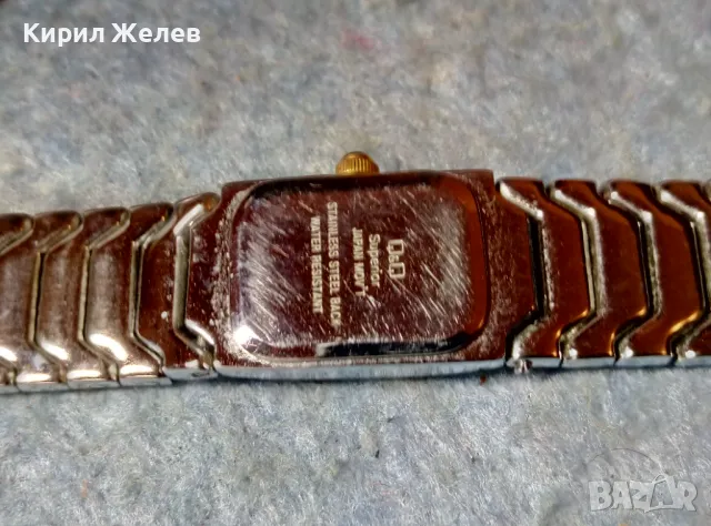 Q&Q SUPERIOR JAPAN MOVT Стилен ПОЗЛАТЕН ЯПОНСКИ ЛУКС МОДЕЛ КВАРЦОВ ЧАСОВНИК Кю и Кю 70291, снимка 8 - Дамски - 48148784
