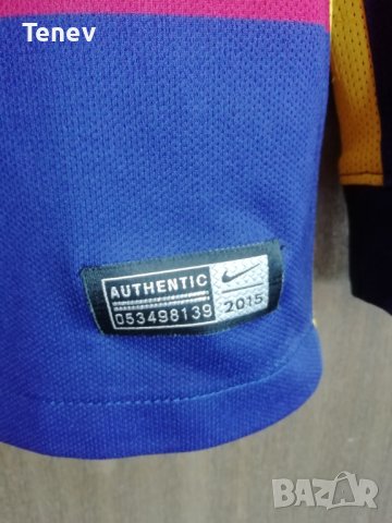 Barcelona Neymar Jr Nike 2015/2016 оригинална тениска фланелка дълъг ръкав Барселона Неймар , снимка 6 - Тениски - 43614495