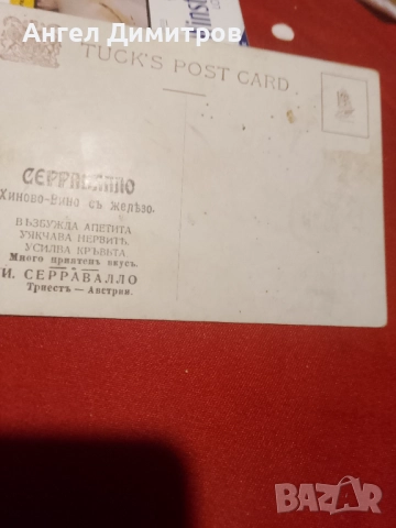 Серравалло стара пощенска картичка Триестъ Австрия , снимка 4 - Антикварни и старинни предмети - 51851336