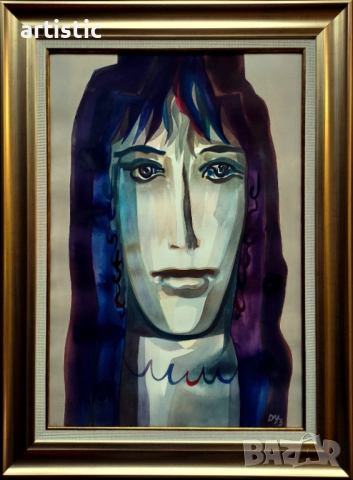 Дечко Узунов, живописен портрет из цикъл "Българка"