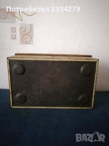 Стара ламаринена кутия с образи на царско семейство. Дървена кутия от пури, снимка 5 - Антикварни и старинни предмети - 44003681