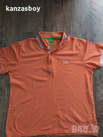 Hugo Boss Green Label Paddy Grey Polo Shirt - страхотна мъжка тениска , снимка 5 - Тениски - 33569055