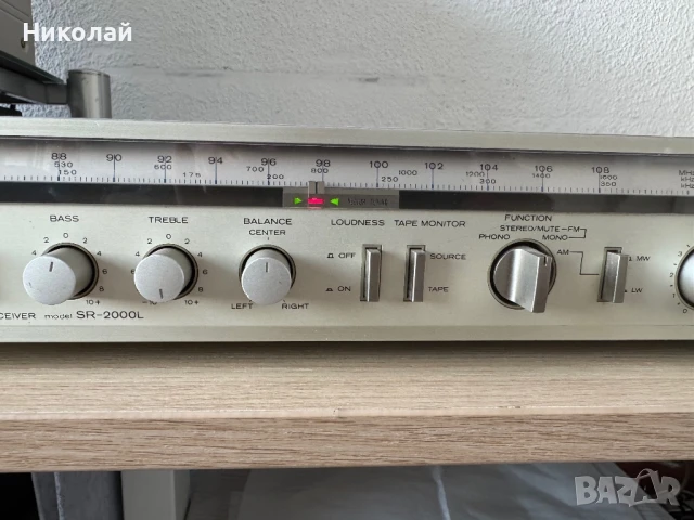 HITACHI SR-2000L РЕСИВЕР, снимка 4 - Ресийвъри, усилватели, смесителни пултове - 51144376