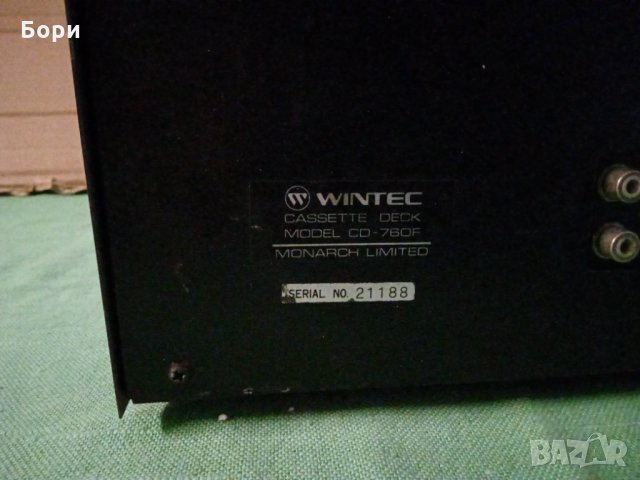 WINTEC CD-760F Дек, снимка 8 - Декове - 35248733