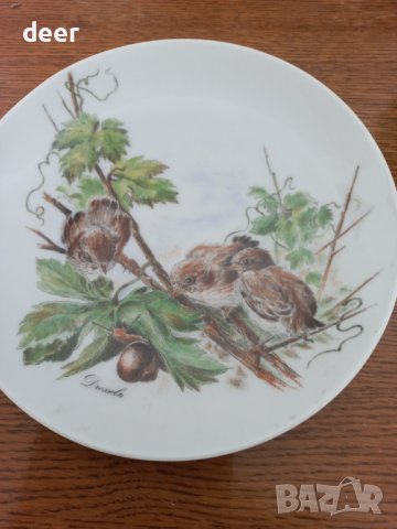 Немска порцеланова чиния за стена, снимка 1